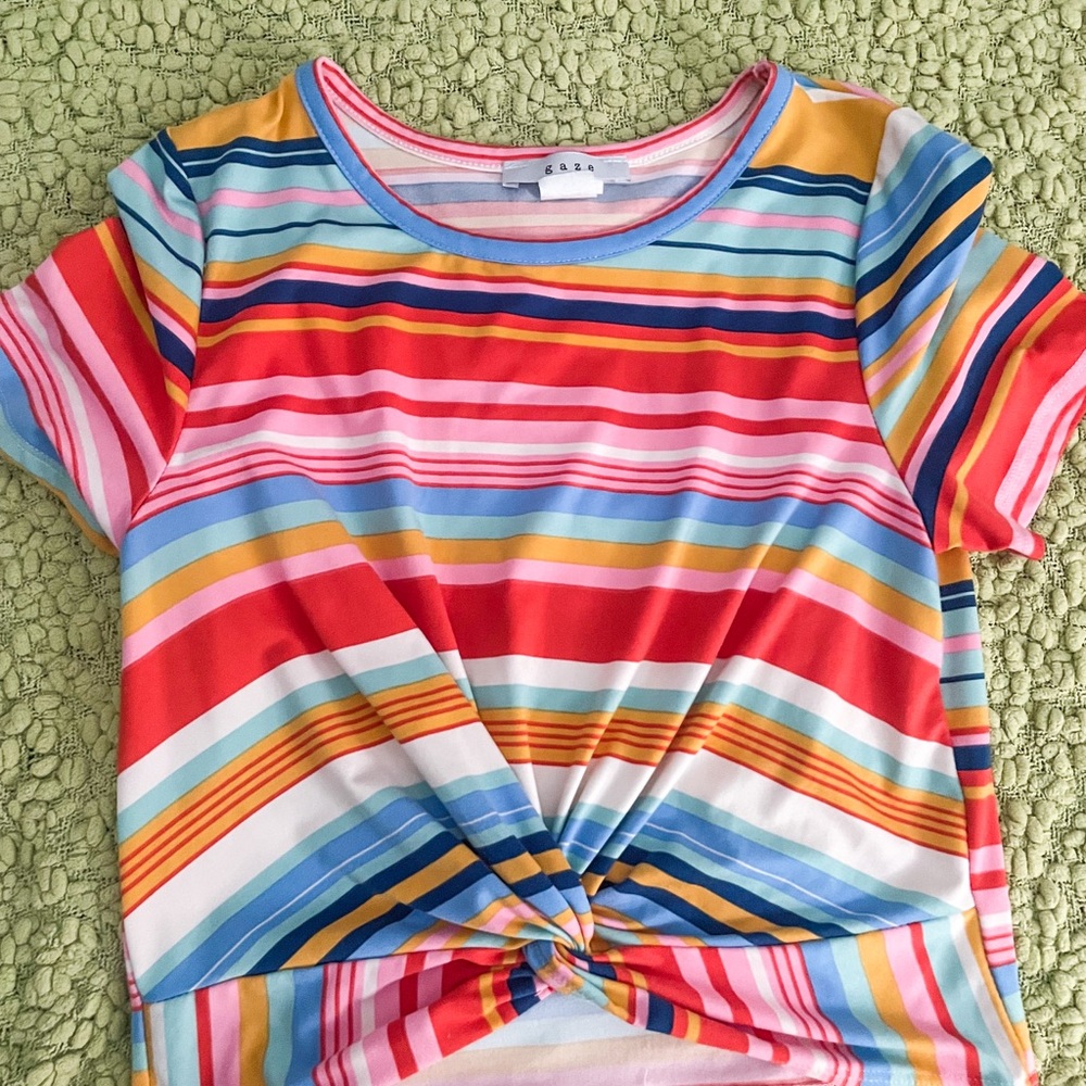Colorful Crop Top